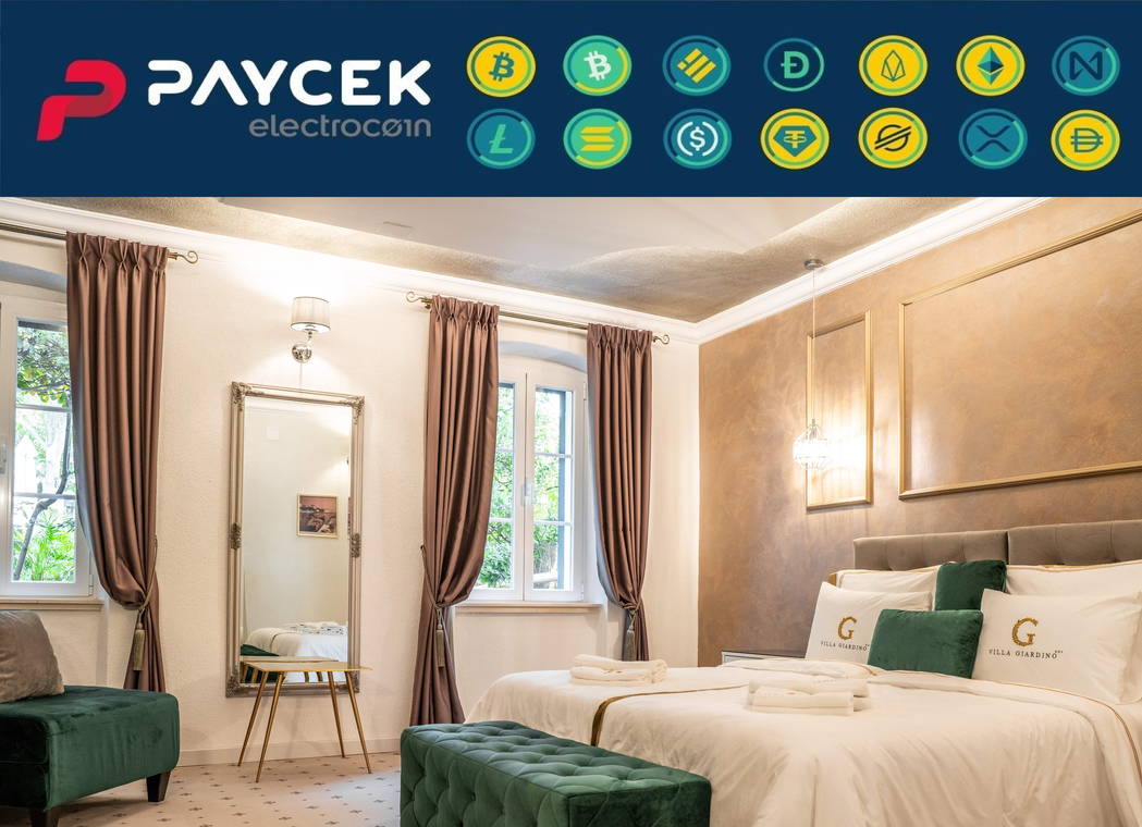 Pay With Cryptocurrency In Villa Giardino